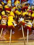 Brochetas de Pollo y Mango