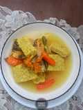 Sayur Rebus Tempe Gabus Asin