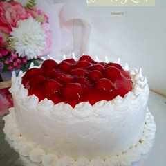 A picture of 55. Birthday Cake topping buah.