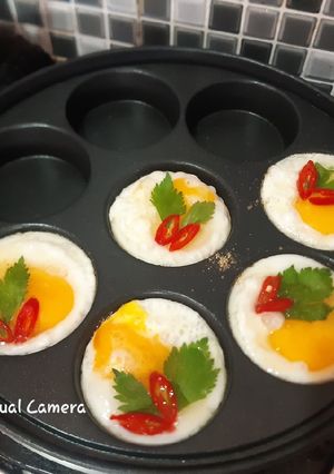 Foto resep Telor ceplok cetak