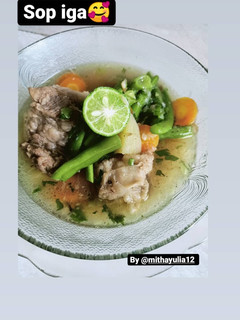 Foto resep Sop iga sapi empuk no presto