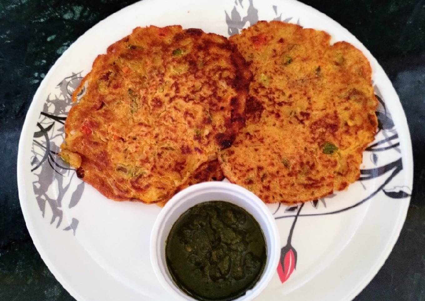 Veggies Sattu Chilla