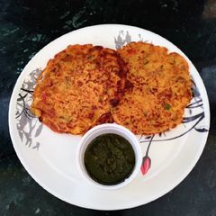 A picture of Veggies Sattu Chilla.