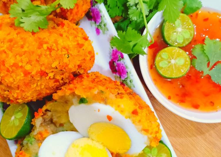 Egg Chops #MaratonRaya #Kentang