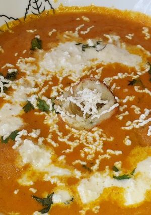 A picture of Malai kofta.