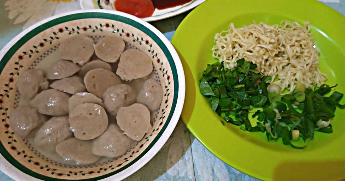 Resep Bakso Sapi Kuah Segar Oleh Juli Rizkia Fushsilaty Cookpad