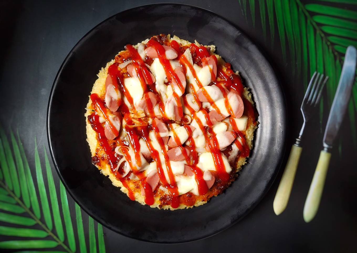 Pizza Nasi Teflon