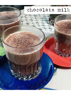 عکسی از دستور شیر کاکائو