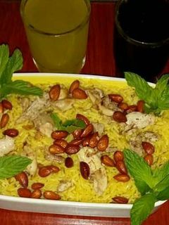 صورة لوصفة فتة الدجاج