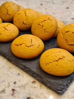 Una foto de Galletas de flan y vainilla