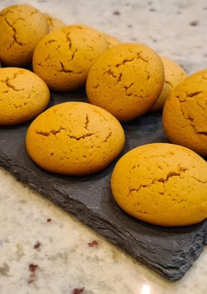 Una foto de Galletas de flan y vainilla