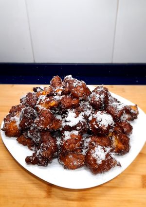 Una foto de Buñuelos de naranja 🍊