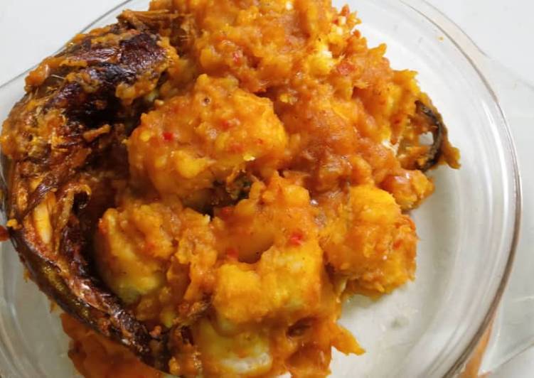 Yam porridge (my style)