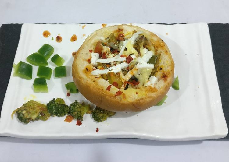 Simple Way to Make Any-night-of-the-week Stuffed bread wheel