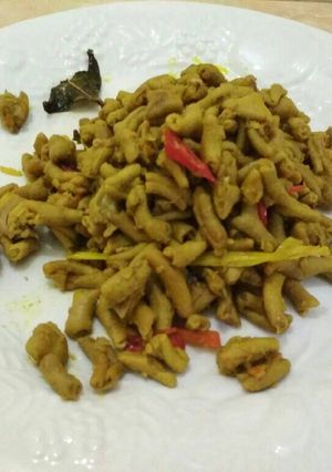 Foto resep Resep Mamah : Tumis Usus Rempah Istimewa