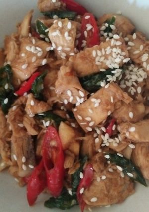 Foto resep Ayam teriyakin ajah biar enak 📢🐓😁