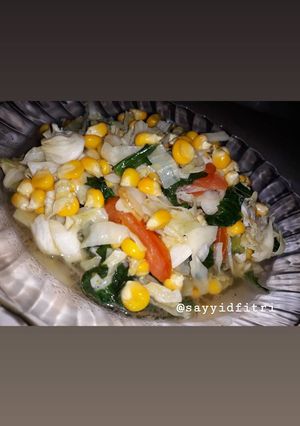 Foto resep Tumis kol jagung pipil (tumis simple)
