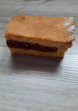 Zdjęcie przepisu Ciasto z wiśniami.