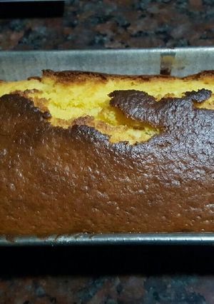 Una foto de Budín de Mandarina