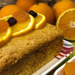 A picture of Whole Orange Cranberry Cake – Pressure Cooker Cake.