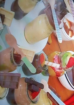 Una foto de Postrecitos vainilla, dulce de leche o chocolate