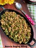 Buncis Daging Giling