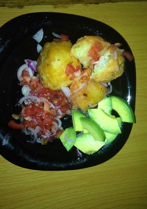 A picture of Deep fried potatoes.