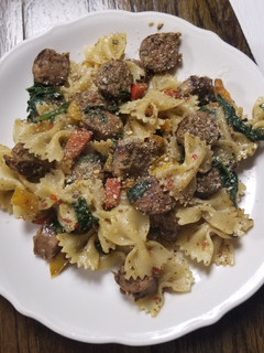 A picture of Easy Pesto Pasta.