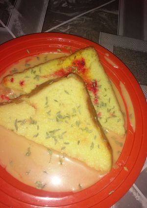 पिस्ता शाही टुकड़ा (Pista shahi Tukda recipe in hindi) रेसिपी मुख्य फोटो
