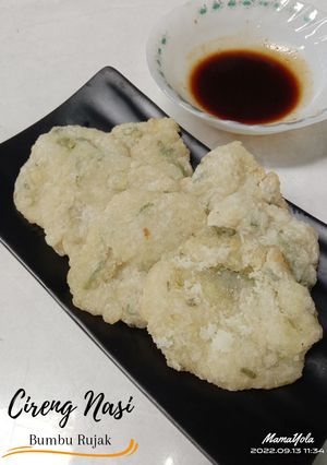 Foto resep Cireng Nasi Sisa Semalam + Bumbu Rujak / Kuah Empek²