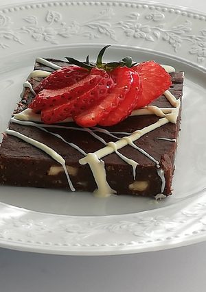 Une photo de Gâteau gourmand sans cuisson