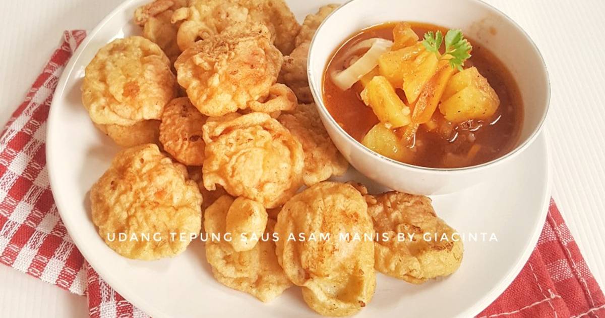 Resep Udang Goreng Tepung Saus Asam Manis Oleh Giacinta Permana - Cookpad