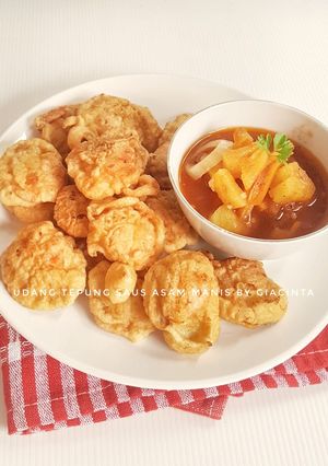 Foto resep Udang goreng Tepung saus Asam Manis