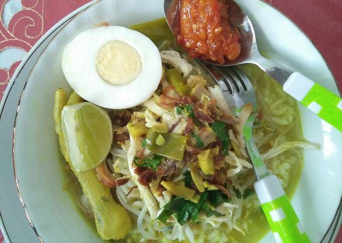 Soto ayam ceker bening endeess