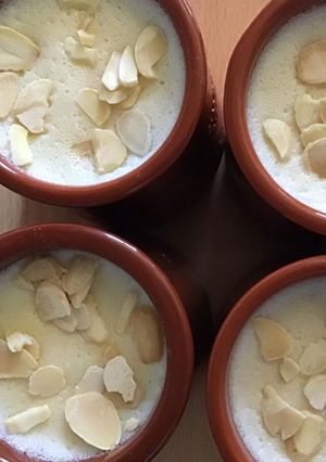 Une photo de Crèmes aux amandes