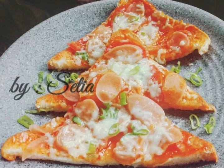 Cara Gampang Membuat Resep  Pizza Roti Kukus Super Simple yang Bisa Manjain Lidah, Enak
