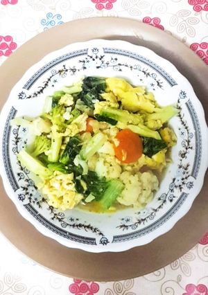Foto resep Capcay Nyemek (Kuah sedikit)