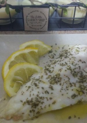 Foto principal de Merluza al limón en el microondas