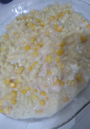 Una foto de Salsa blanca con choclo