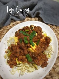 Foto resep Toge Goreng khas Bogor