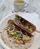 Tortillas integrales con pollo