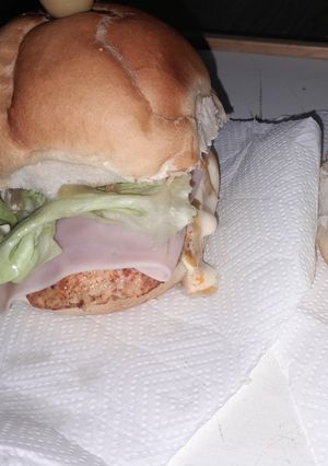 Una foto de Hamburguesa de pollo