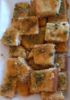 صورة لوصفة بسبوسة بالشعيرية الباكستانيه