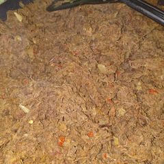 A picture of SAMOSA filling.