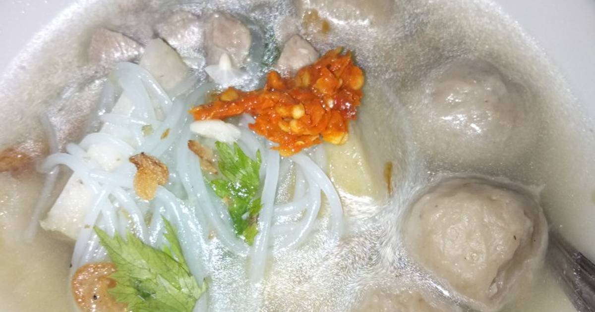 Resep Kuah Bakso Bening🐄🐮 Oleh Fitroh Noor Aini Cookpad