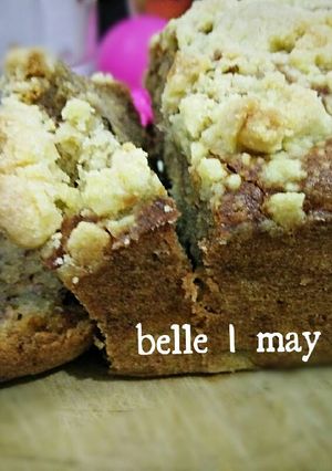 Foto resep Banana Bread Streusel 😘 super moist and yummy!! (No Mixer) Recommended