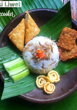 Foto resep Nasi Liwet Ricecooker