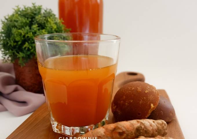 Ternyata ini lho! Resep  membuat Kunyit Asem  enak
