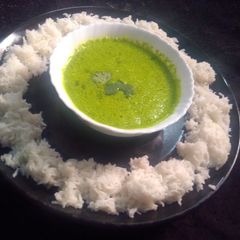 A picture of Matar dal.