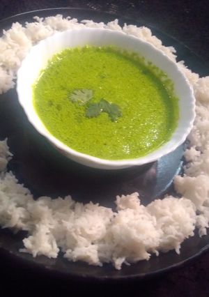 A picture of Matar dal.
